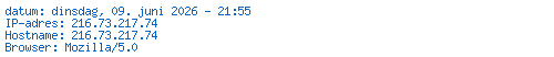 IP-Adresse und weitere Daten